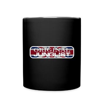 Original Junglist Drum and Bass DnB 90s UK Remix - Full Colour Mug - black - Front
