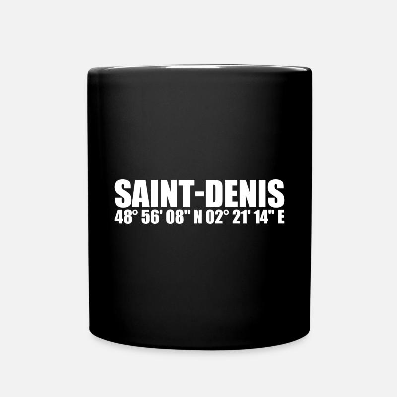 Saint-Denis - Tasse einfarbig - Schwarz