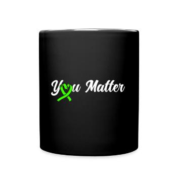 Mental Health Awareness Mental Health - Full Colour Mug - black - Front