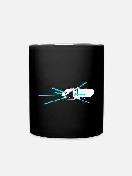 High pressure nozzle - Full Colour Mug - black