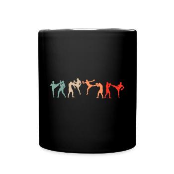 MMA Kickboxing Muay Thai Boxing Cadeau - Mug uni - noir - Devant