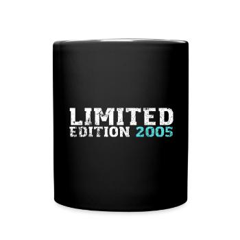 Limited Edition 2005 18th Birthday Gift - Full Colour Mug - black - Front