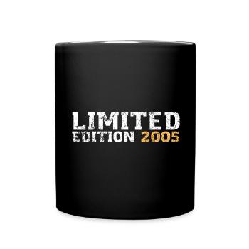 Limited Edition 2005 18th Birthday Gift - Full Colour Mug - black - Front