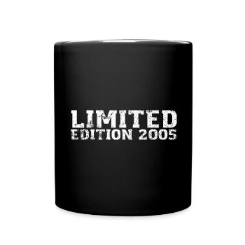 Limited Edition 2005 18. Geburtstag Geschenk - Tasse einfarbig - Schwarz - Vorne