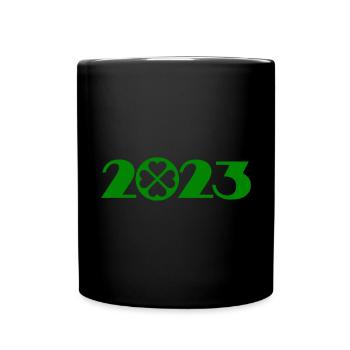 Patrick’s Day 2023, Clover 2023 - Mug uni - noir - Devant