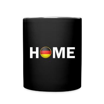 Home Germany Flag Deutschland Flagge - Full Colour Mug - black - Front