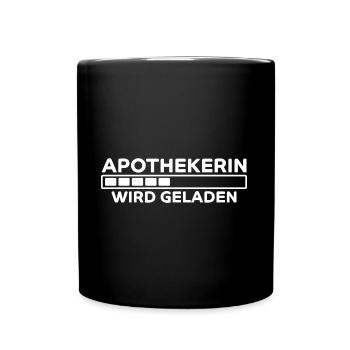 Apothekerin Spruch Apotheke Apothekerin Geschenk - Tasse einfarbig - Schwarz - Vorne