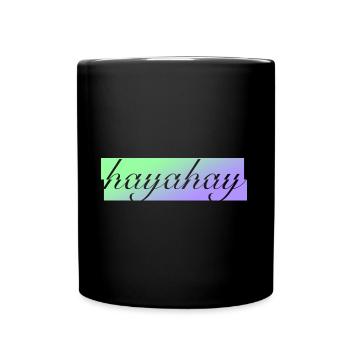 Hayahay Expression Design für stolze Pinoys - Tasse einfarbig - Schwarz - Vorne