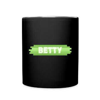 Cadeau pour Betty - Mug uni - noir - Devant