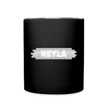 Neyla comme nom - Mug uni - noir - Devant