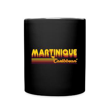Martinique - Karibikparadies im Urlaubs Design - Tasse einfarbig - Schwarz - Vorne