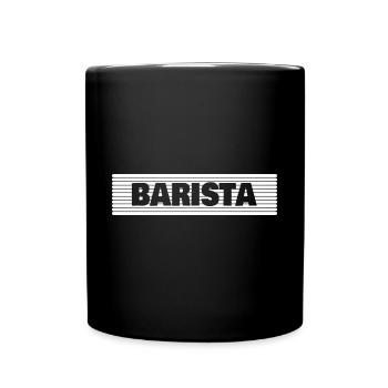 Profession Barista - Full Colour Mug - black - Front
