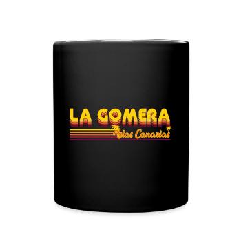 Alegranza Kanarische Insel Design - Tasse einfarbig - Schwarz - Vorne