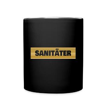 Ambulance man - Full Colour Mug - black - Front