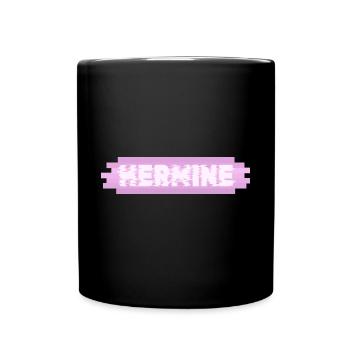 Hermine als Frauenname - Tasse einfarbig - Schwarz - Vorne