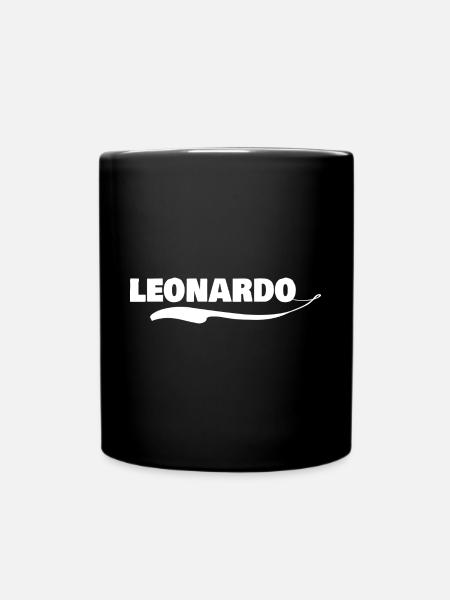 Prénom leonardo - Mug uni - noir