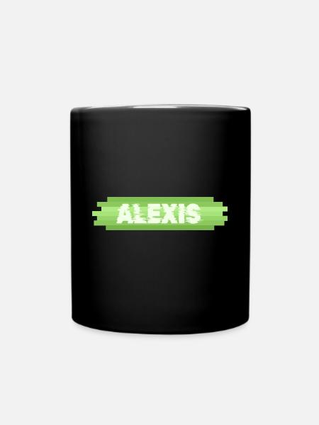 Idée cadeau Alexis - Mug uni - noir