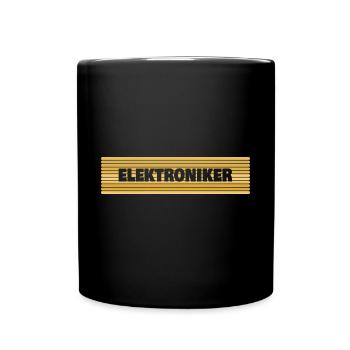 Profession : Technicien en électronique - Mug uni - noir - Devant