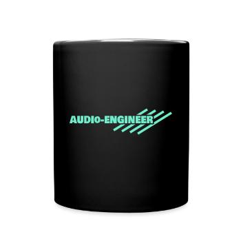 Gift for Engineer - Full Colour Mug - black - Front