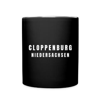Cloppenburg, Lower Saxony - Full Colour Mug - black - Front