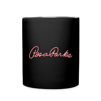 Rosa Parks signature - Full Colour Mug - black - Front