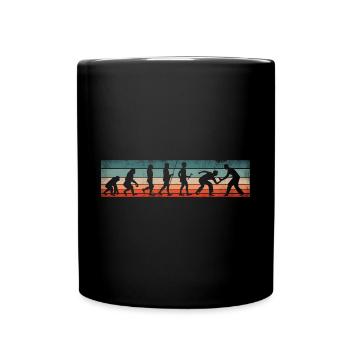 Martial Arts Self Defense Krav Maga - Tasse einfarbig - Schwarz - Vorne