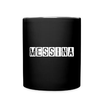 Messina Airport Sign - Full Colour Mug - black - Front