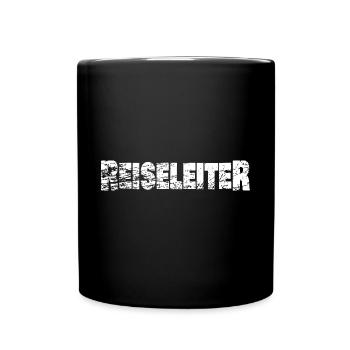 Appointment as a tour guide - Full Colour Mug - black - Front