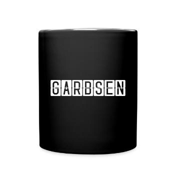 Panneau de l’aéroport de Garbsen - Mug uni - noir - Devant