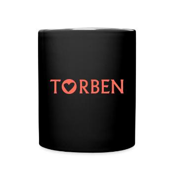 Torben - Tasse einfarbig - Schwarz - Vorne
