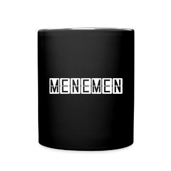 Panneau de l’aéroport de Menemen - Mug uni - noir - Devant