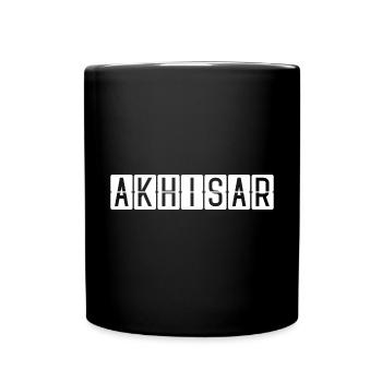 Panneau de l’aéroport d’Akhisar - Mug uni - noir - Devant