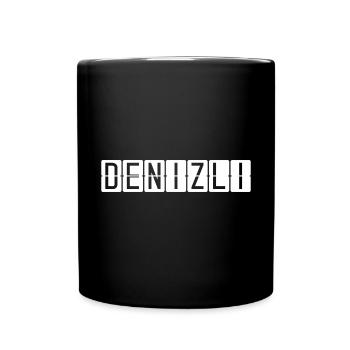 Denizli Airport Sign - Full Colour Mug - black - Front