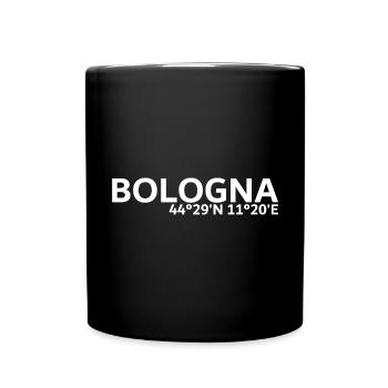 Bologna coordinates - Full Colour Mug - black - Front