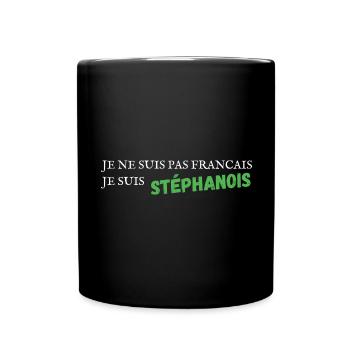 Je ne suis pas français - Mug uni - noir - Devant