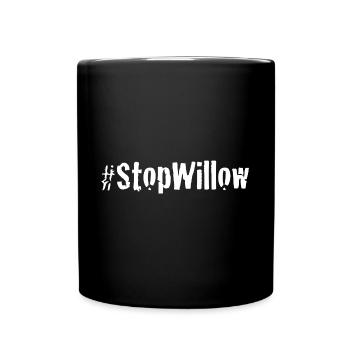 Protect Our Planet Preserve Future Stop Willow - Tasse einfarbig - Schwarz - Vorne