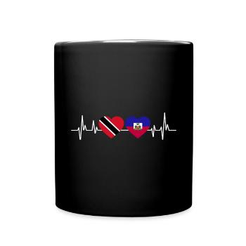 Drapeau de Trinité-et-Tobago - Mug uni - noir - Devant