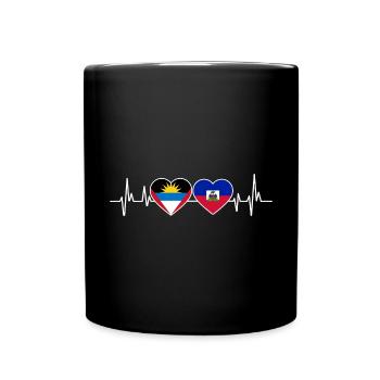 Drapeau d’Antigua-et-Barbuda - Mug uni - noir - Devant