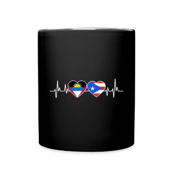 Drapeau d’Antigua-et-Barbuda - Mug uni - noir - Devant