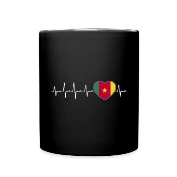 Flag of Cameroon Cameroon - Full Colour Mug - black - Front
