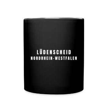 Lüdenscheid, North Rhine-Westphalia - Full Colour Mug - black - Front