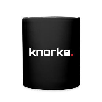 k n o r o r e. - Mug uni - noir - Devant