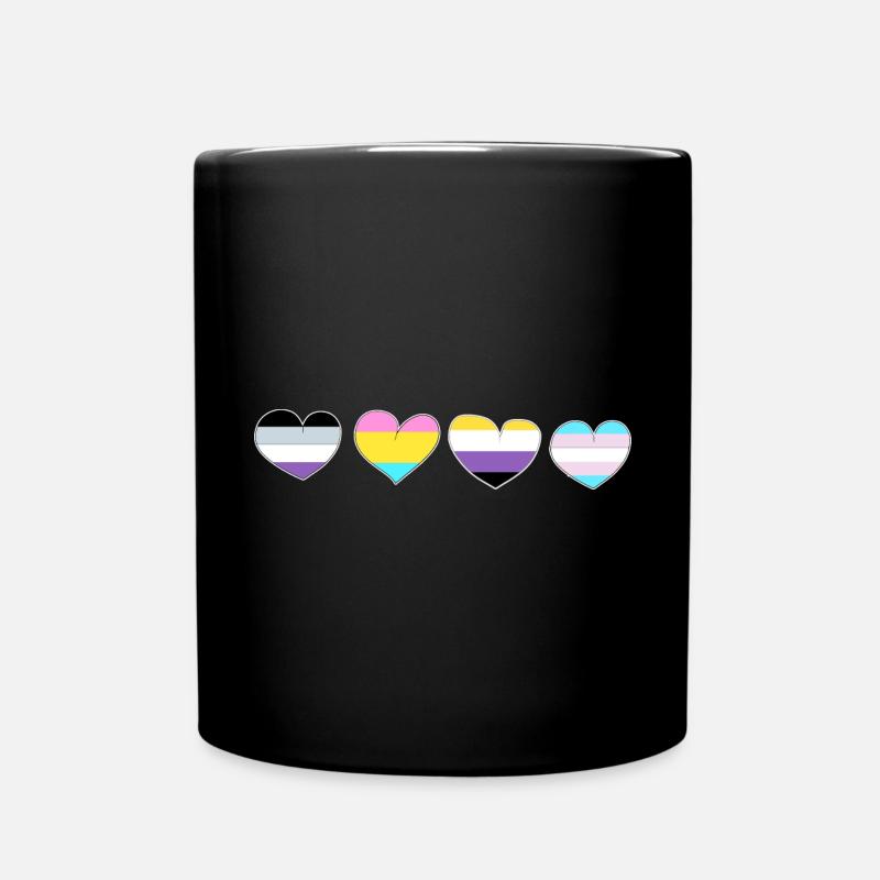 LGBT Pride - Tasse einfarbig - Schwarz