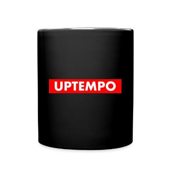 Uptempo - Rave - Hardstyle - Gabber - Gift - Full Colour Mug - black - Front