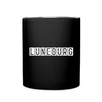 Panneau de l’aéroport de Lunebourg - Mug uni - noir - Devant