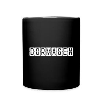 Dormagen Airport Sign - Full Colour Mug - black - Front