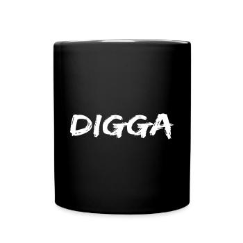 Conception de Digga - Mug uni - noir - Devant