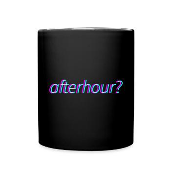 Afterhour Techno Rave Festival Electro Music Raver - Mug uni - noir - Devant