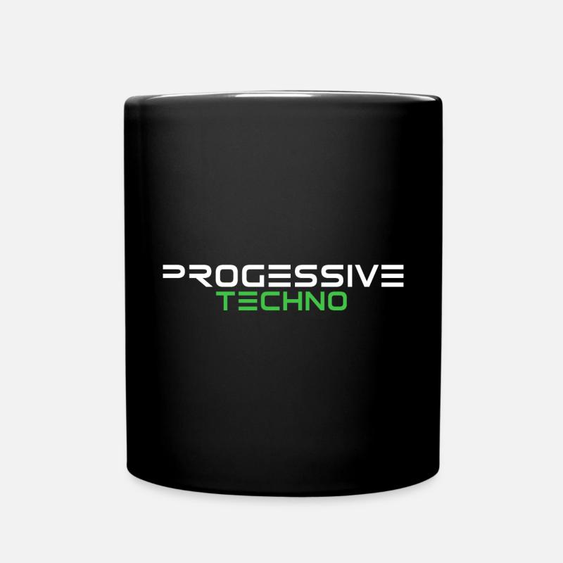Techno Progressive | Festival, Tomorrowland - Mug uni - noir