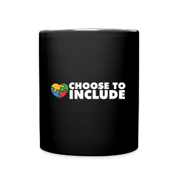 Enseignant accéléré Choisissez d’inclure J’encourage - Mug uni - noir - Devant